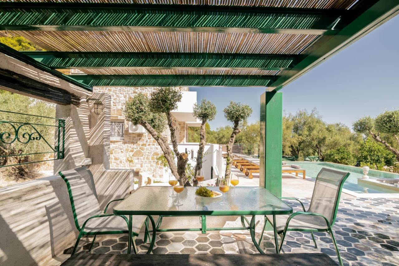 Villa Di Pietra Lithakia  Buitenkant foto